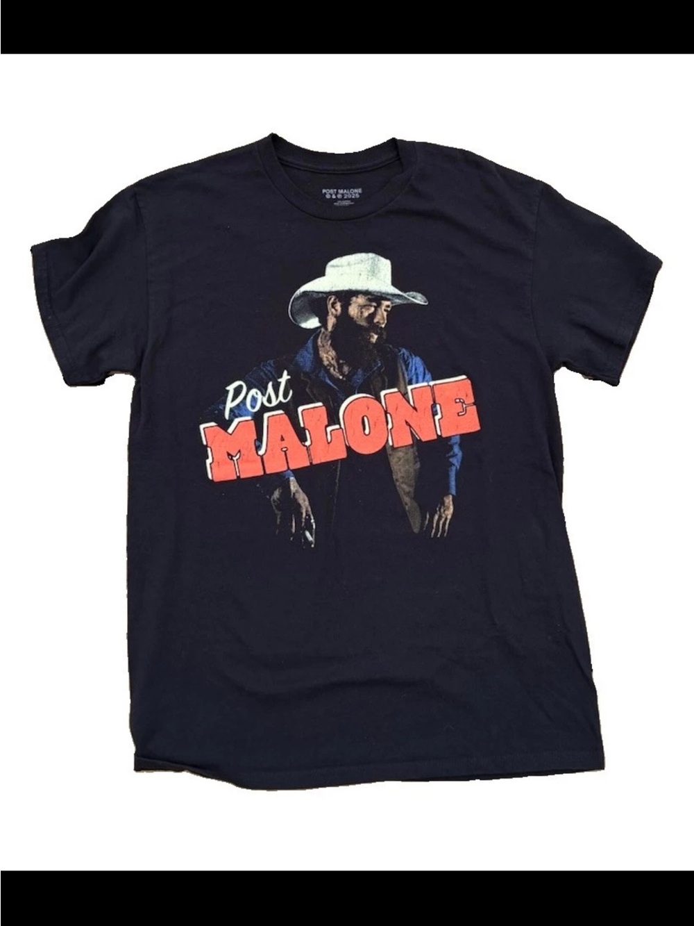 Post Malone 2025 Short Sleeve Graphic Tee